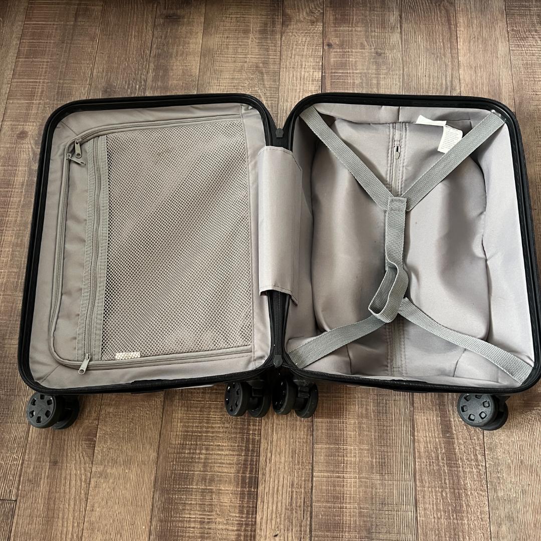 美品　無印　19リットル　キャリーケース　ライトブルー MUJI