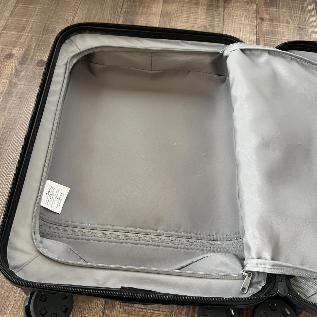 美品　無印　19リットル　キャリーケース　ライトブルー MUJI