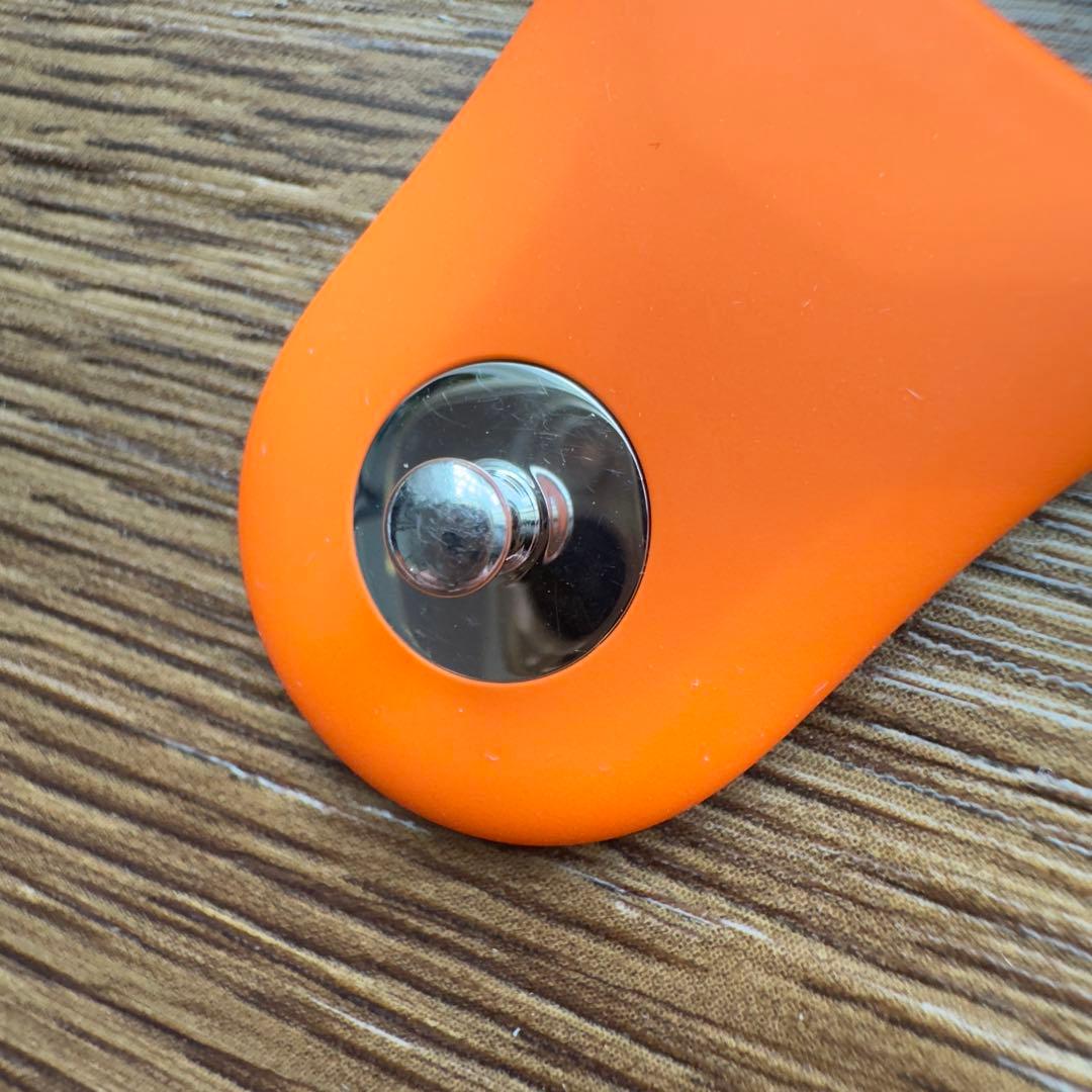 2692 Apple Watch エルメス　オレンジ　ラバー　スポーツバンド