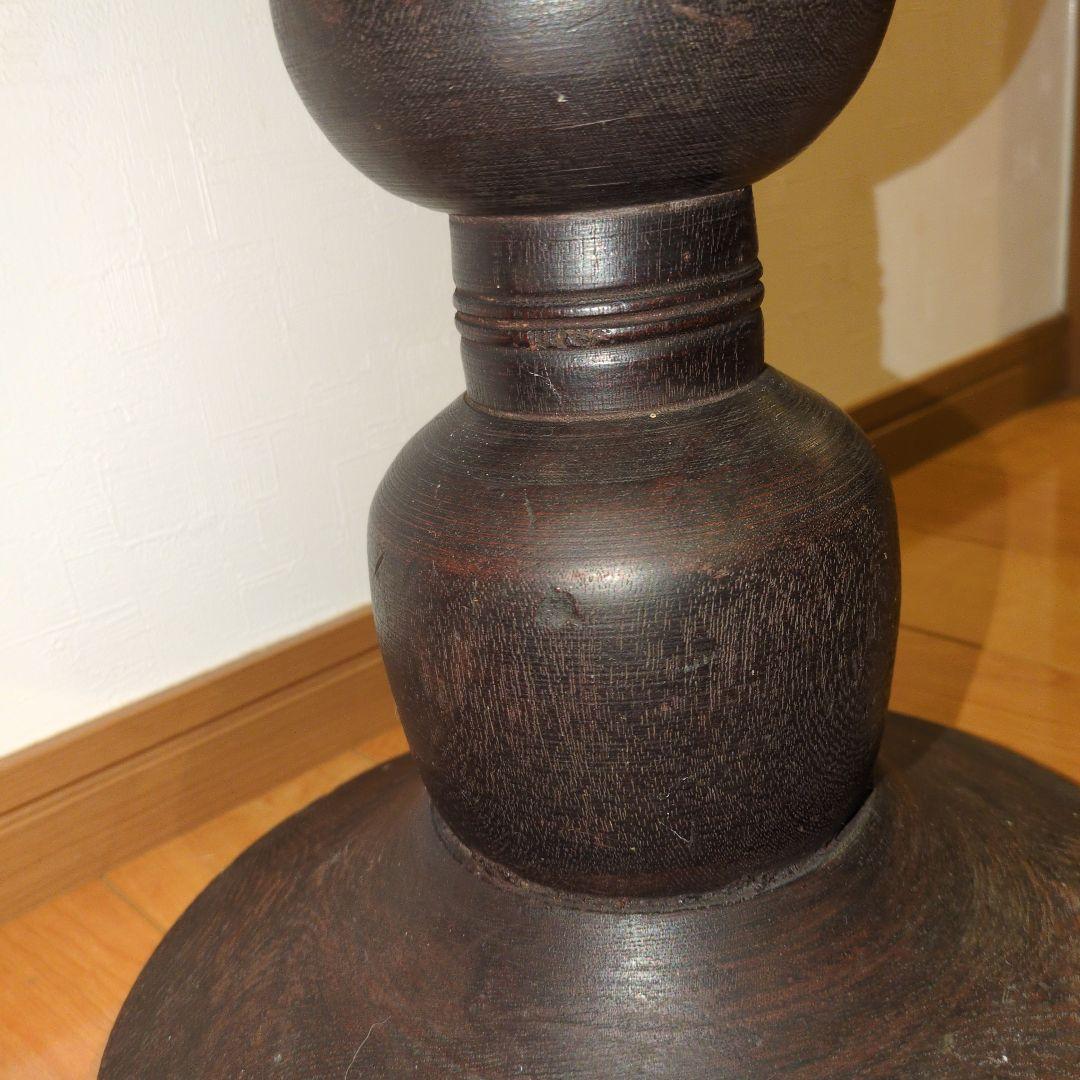 アンティーク木製コンポート皿 ウッドコンポート