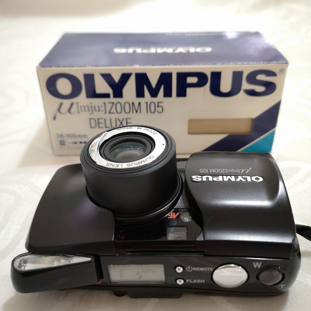 OLYMPAS μ ZOOM 105 DELUXE 説明書、リモコン等フルセット