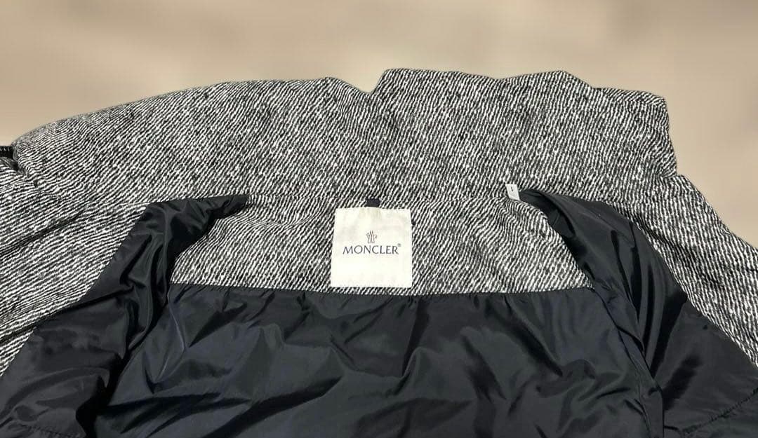 MONCLER ジェルボワーズ ダウンコート ツイード柄　サイズ1 稀少