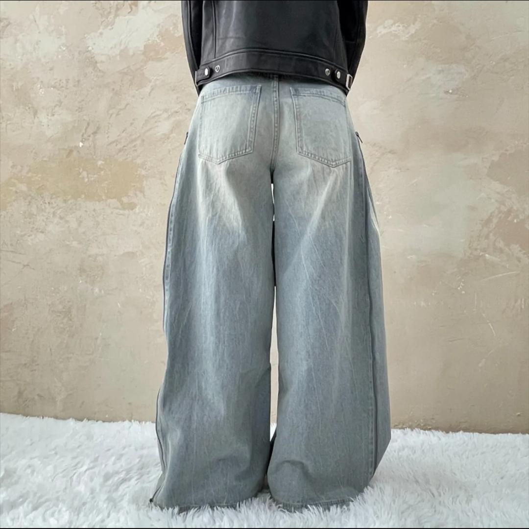 【adidas】デニムパンツ　JX9210 denim zip pant 28