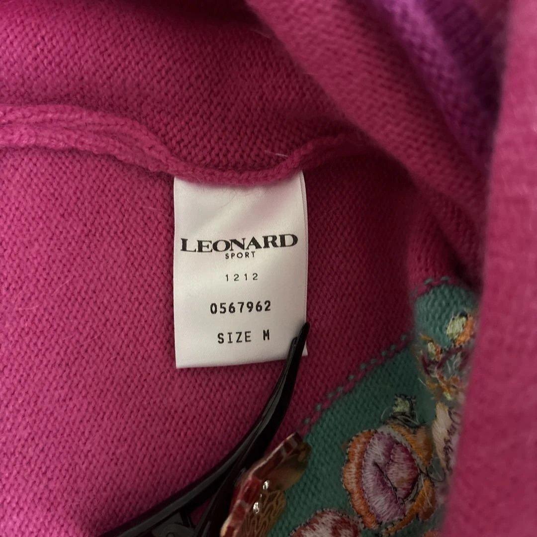 【まとめ売り】LEONARD SPORT 花柄 ペイズリー ニット ウール