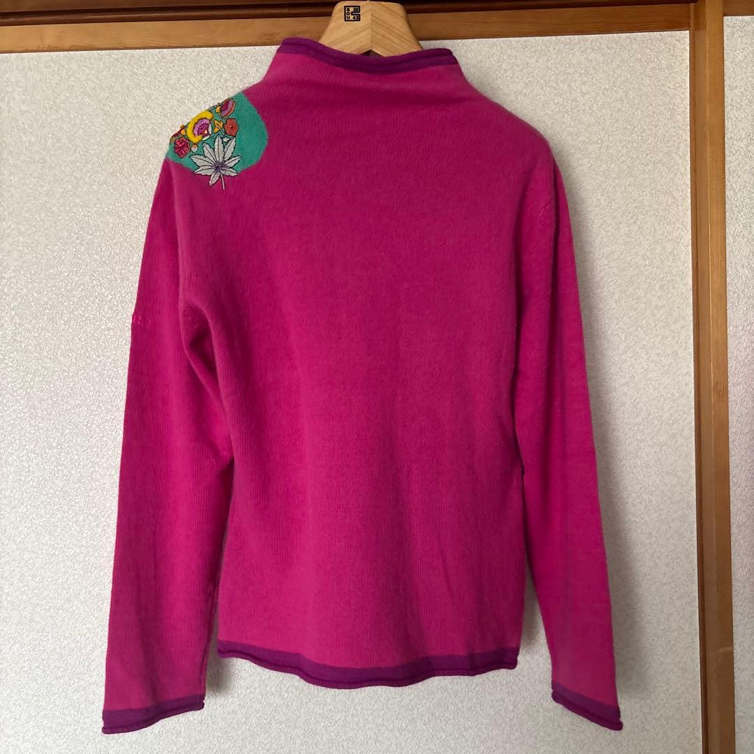 【まとめ売り】LEONARD SPORT 花柄 ペイズリー ニット ウール