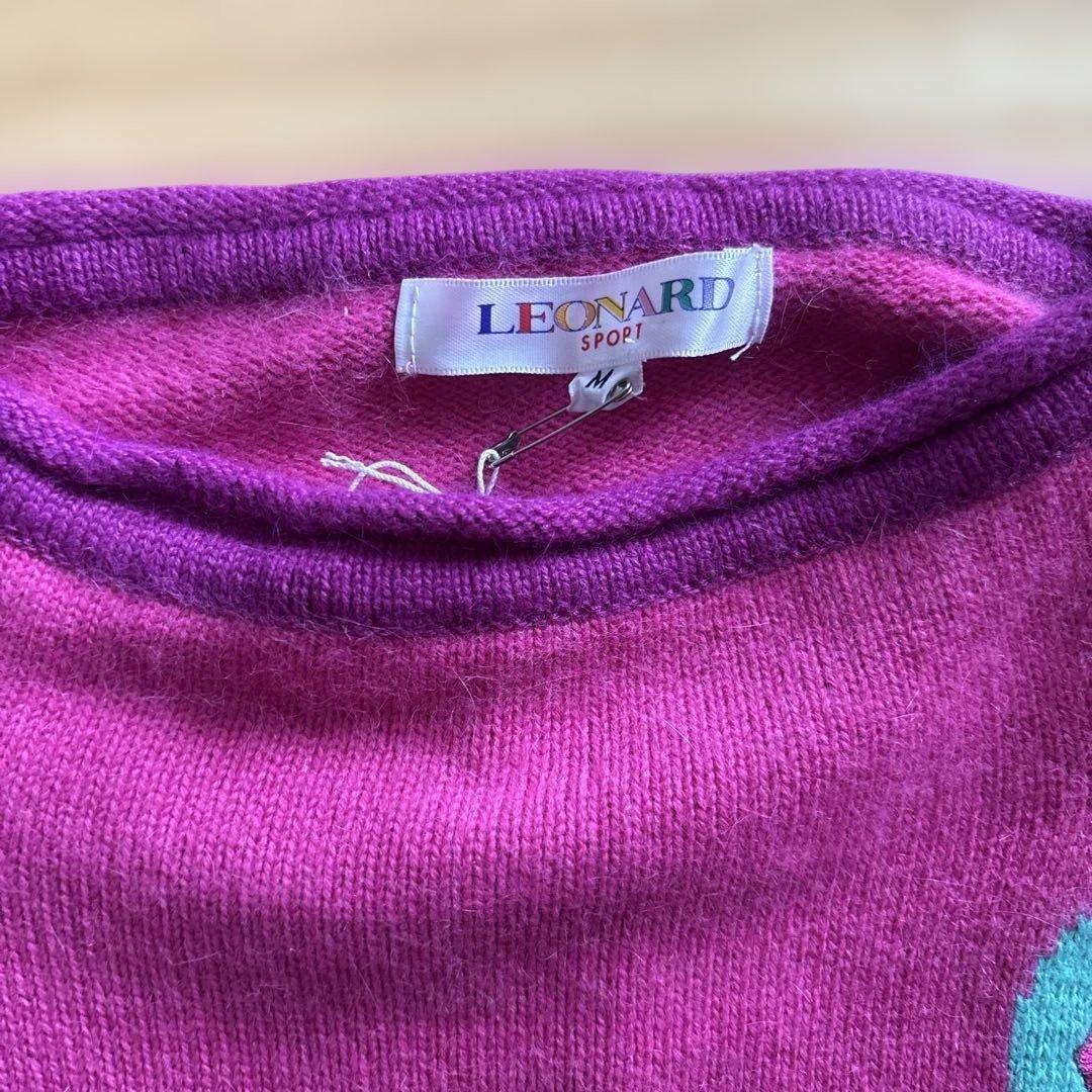 【まとめ売り】LEONARD SPORT 花柄 ペイズリー ニット ウール