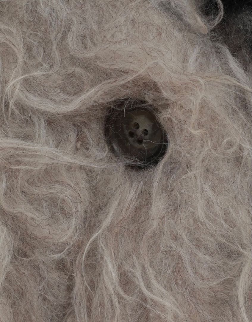 CLANE 新品・タグ付き SHAGGY KNIT CARDIGANサイズ1