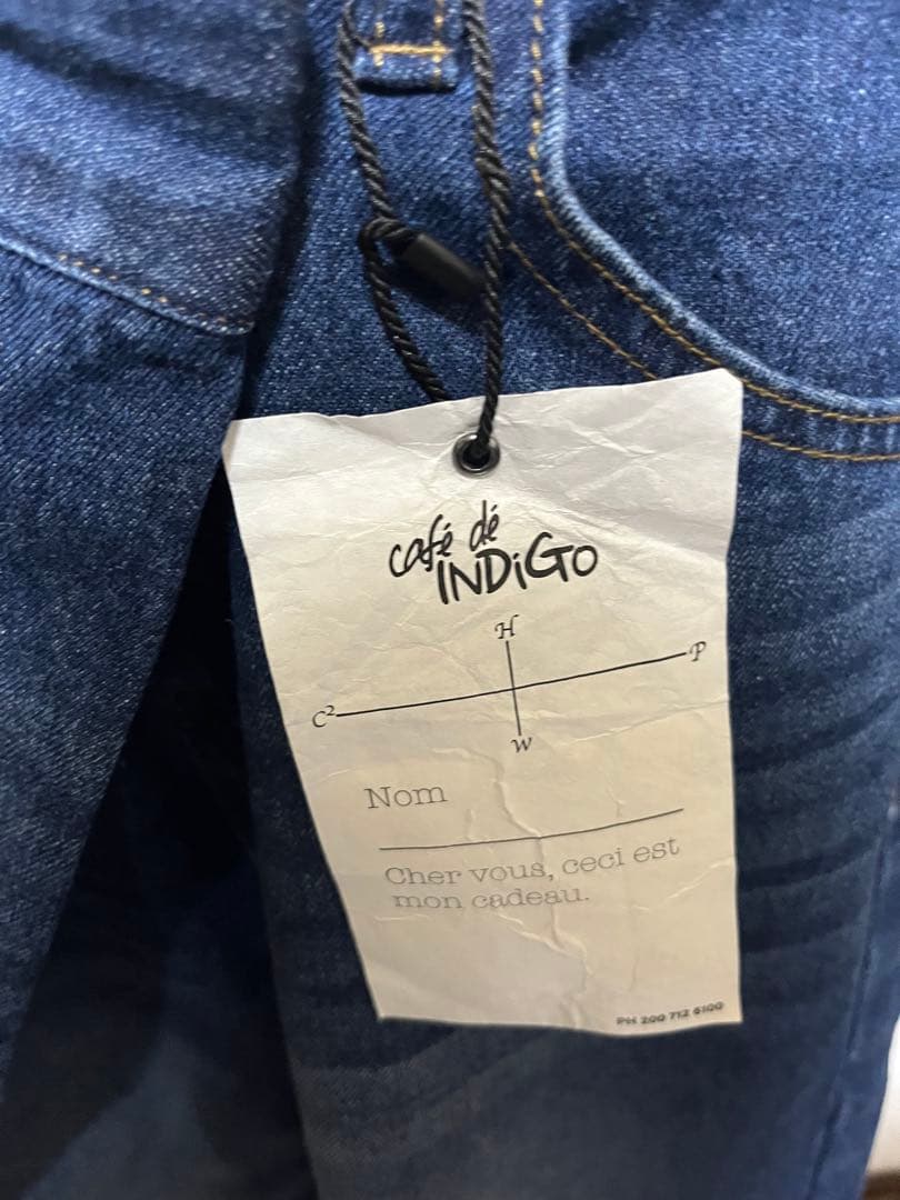 ♥️新品未使用♥️ MICALLEMICALLE ブーツカットデニム ラップデザイン