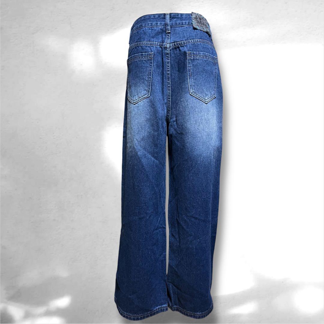 ♥️新品未使用♥️ MICALLEMICALLE ブーツカットデニム ラップデザイン