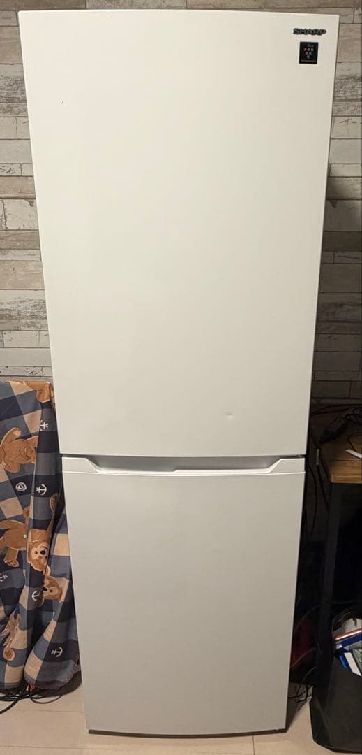 【ボンボン】冷蔵庫 SHARP シャープ 冷凍庫 SJ-BD23K-W