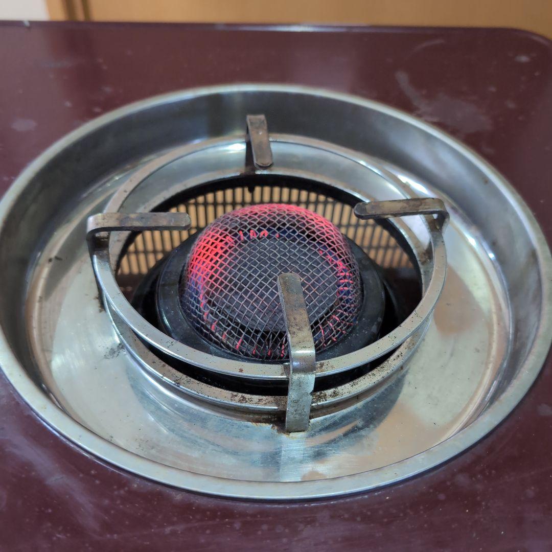 動作確認OK!昭和レトロ　トヨホームヒーター《角型》HH-4形芯上下式石油コンロ