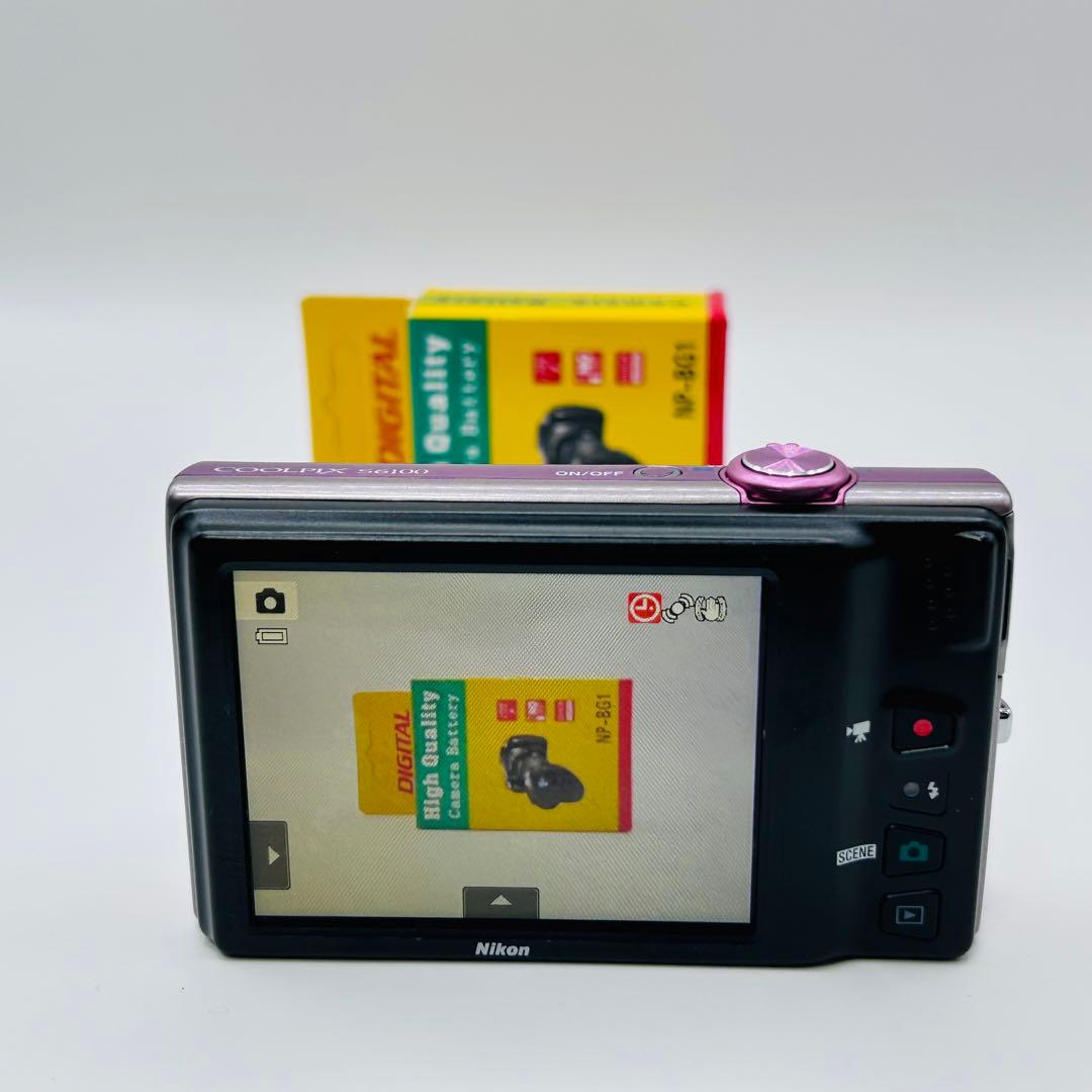 ニコン Nikon クールピクス COOLPIX S6100 ピンク