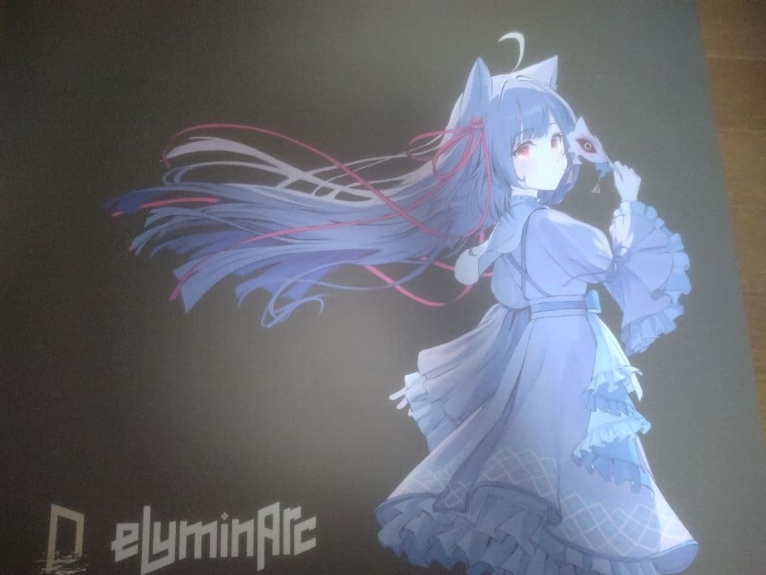 eLuminArc ガラスマウスパッド GMeLA 月灯