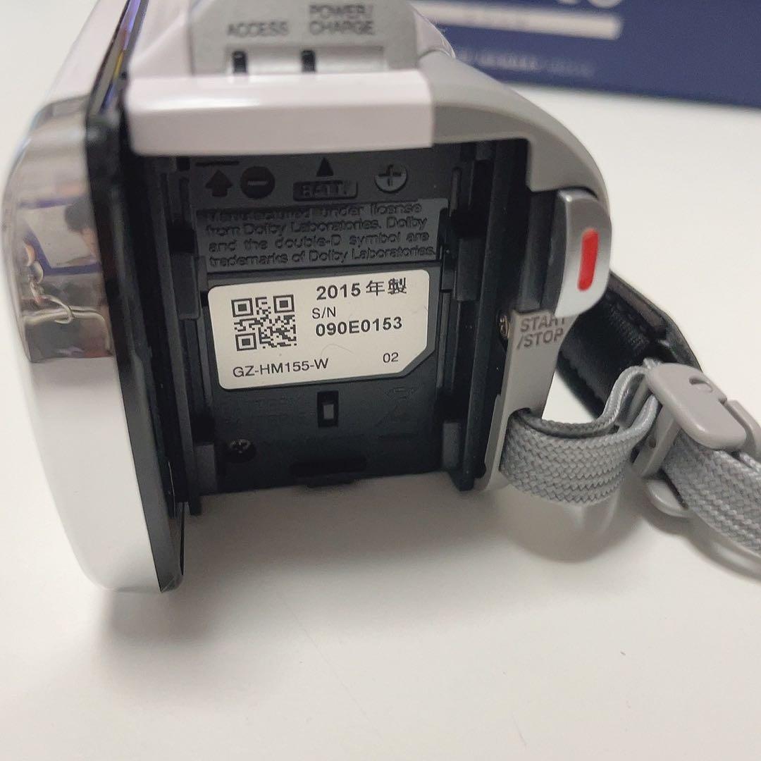 JVC Everio GZ-HM155 ビデオカメラ 〈ホワイト〉