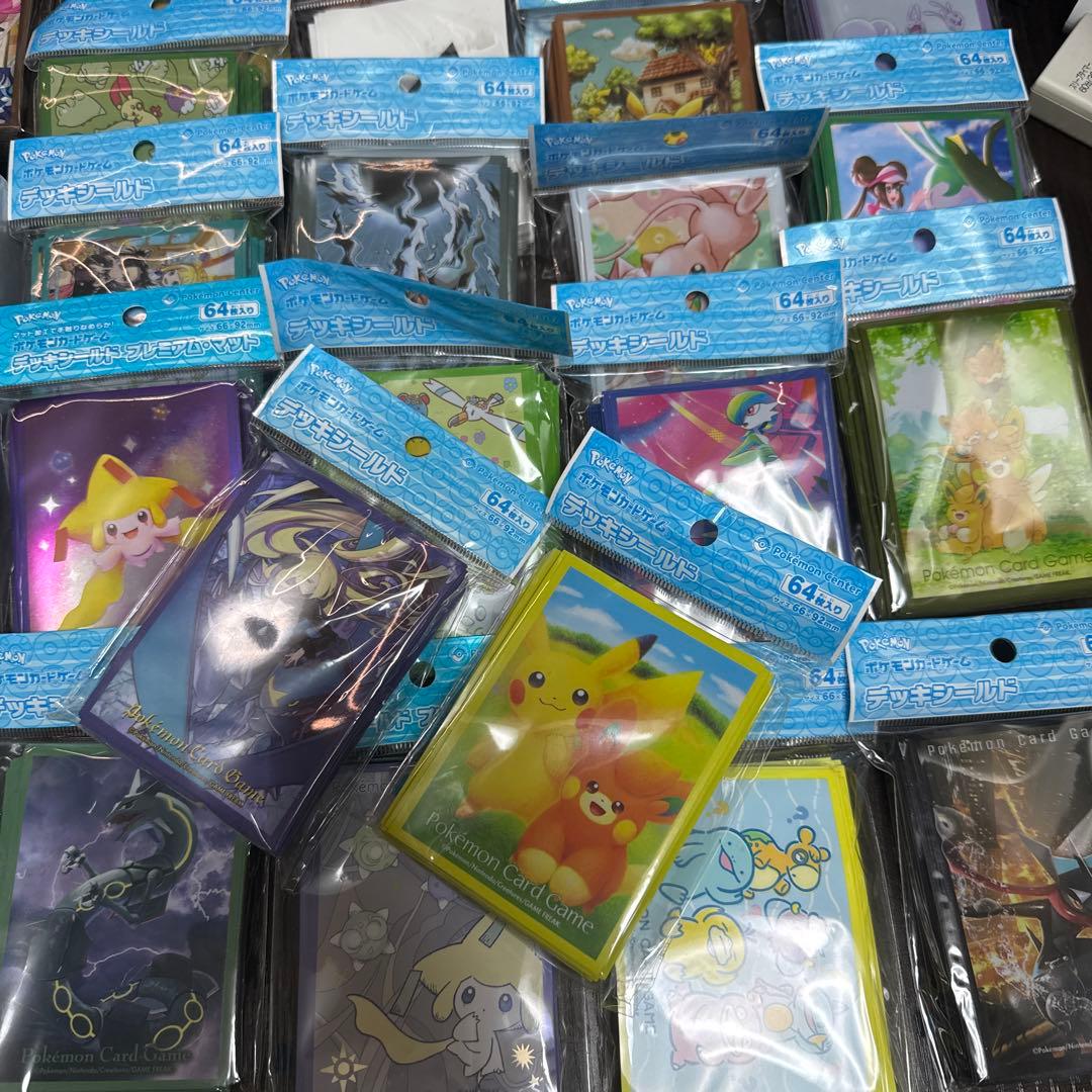 ポケモンカード スリーブ プレイマット デッキケース サプライ品まとめ売り