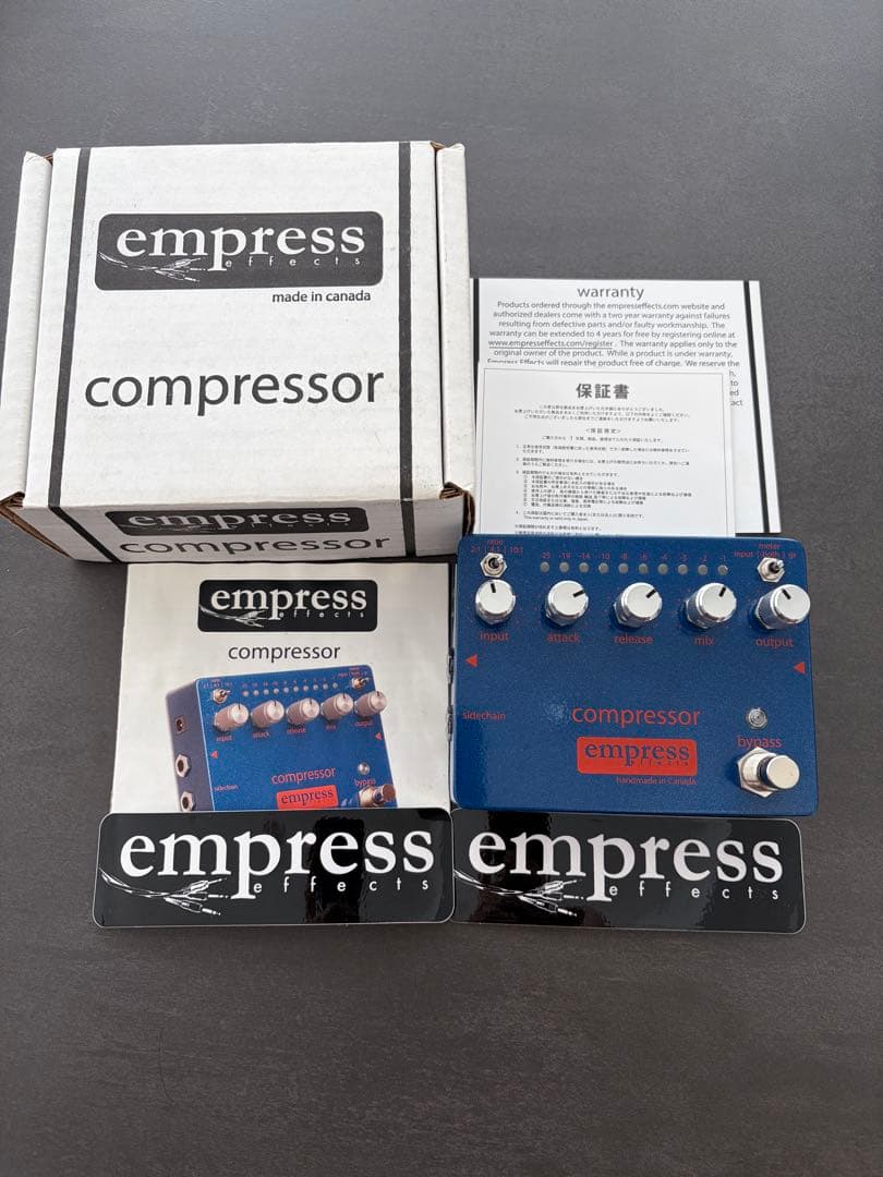 ギター empress effects compressor