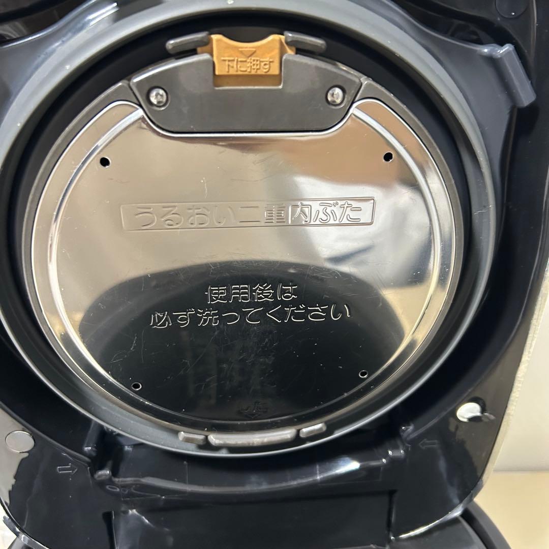 象印 圧力IH炊飯器 プラチナコート 豪炎 かまど釜 5.5合炊き 2019年製