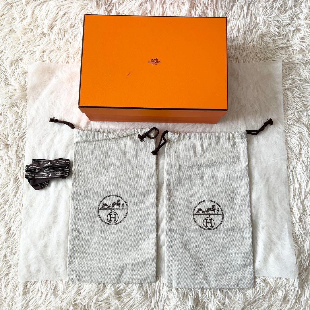 HERMES エルメス　モカシン　ロワイヤル　36.5 23.5cm ホワイト