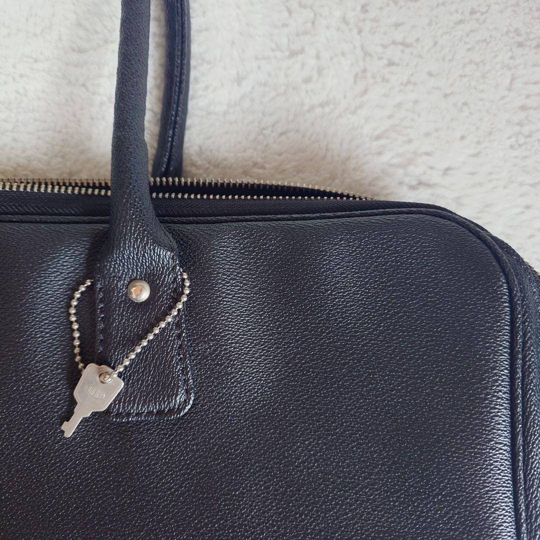 B印 吉田 ポーター ビジネス トートバッグ レザー 黒