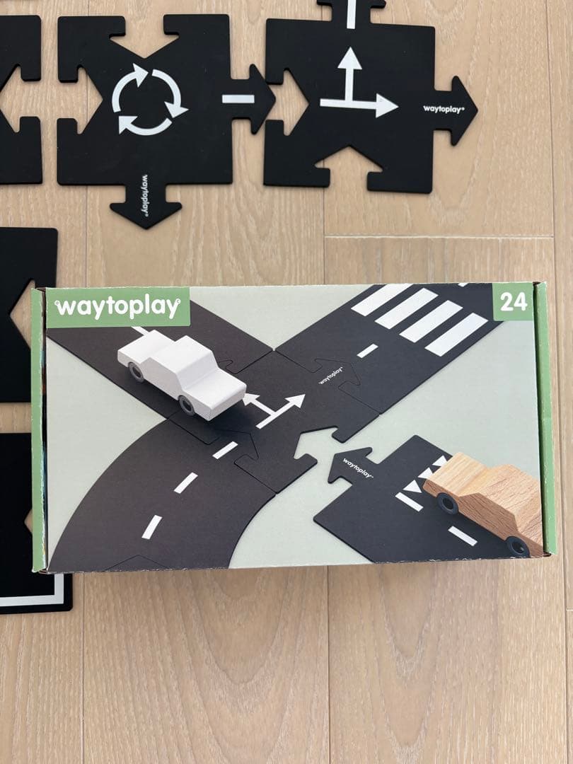 waytoplay ウェイトゥプレイ　道路おもちゃ 24ピース