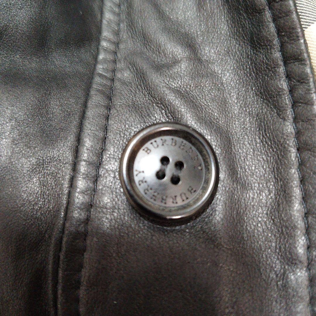 お値下げしました　バーバリーロンドン　ラムレザージャケット