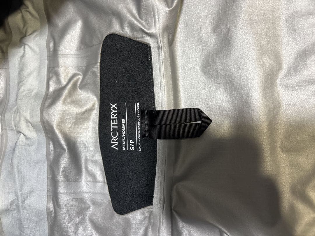 極美品ARC'TERYX zeta sl jacketマウンテンパーカーCRUX