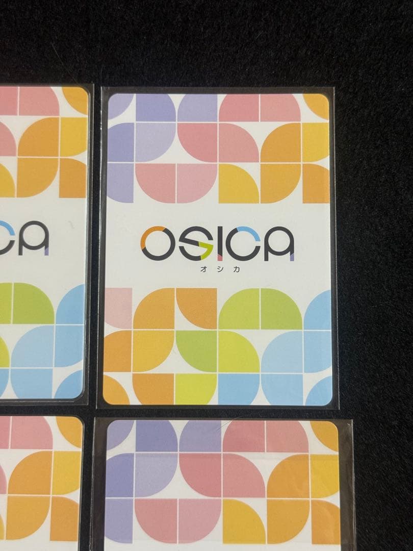 アイ　４種セット　サインあり　OSICA
