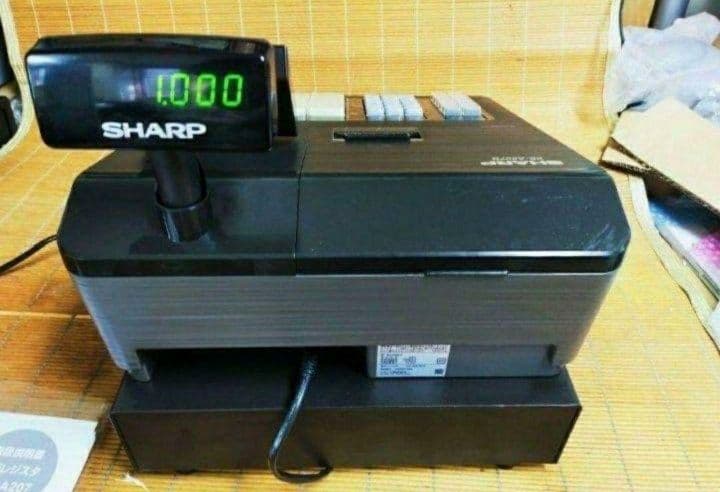 シャープレジスター　XE-A207B-BPC連携売上管理設定無料　241007