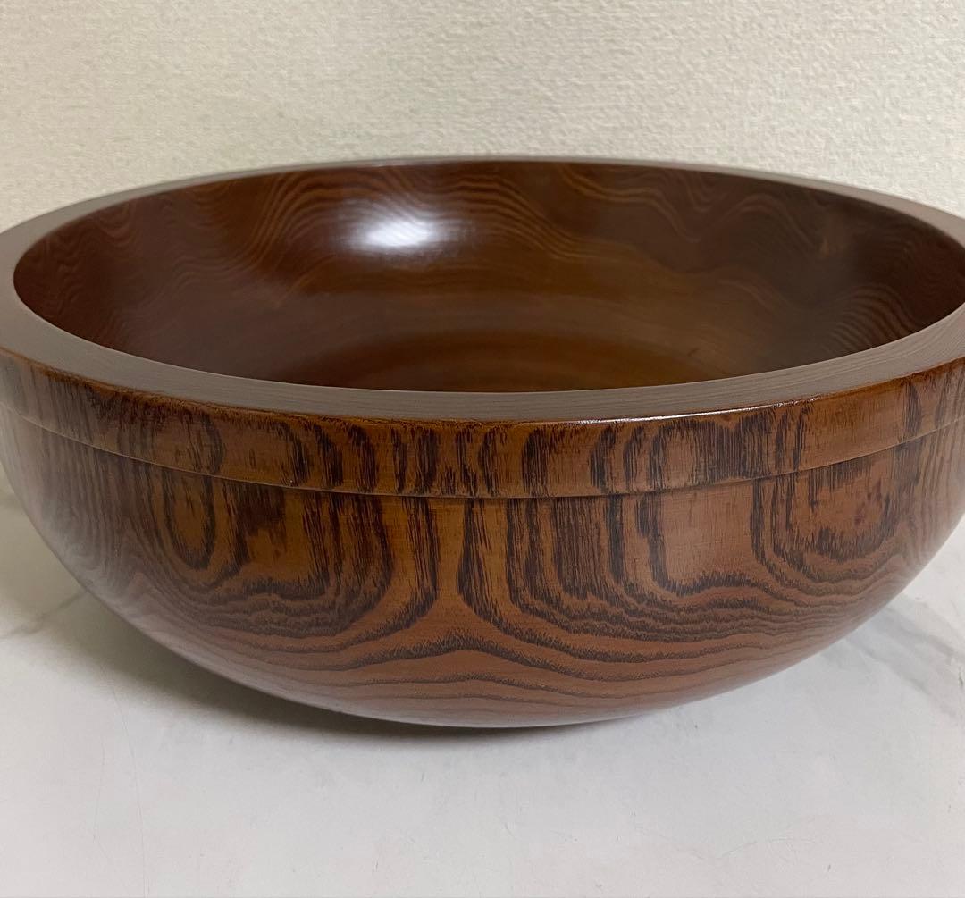 天然木製　こね鉢　手打ち道具