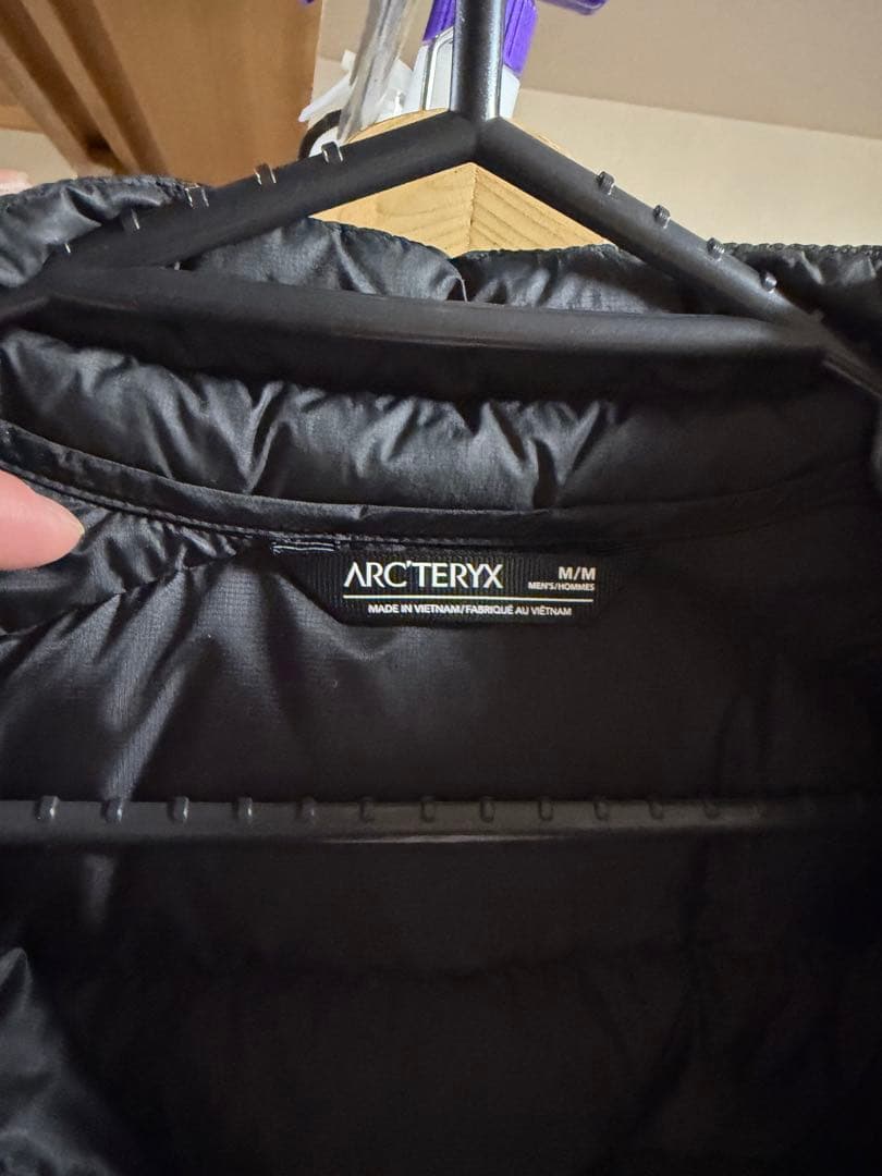 Arc’teryx アークテリクスブラックダウンジャケット