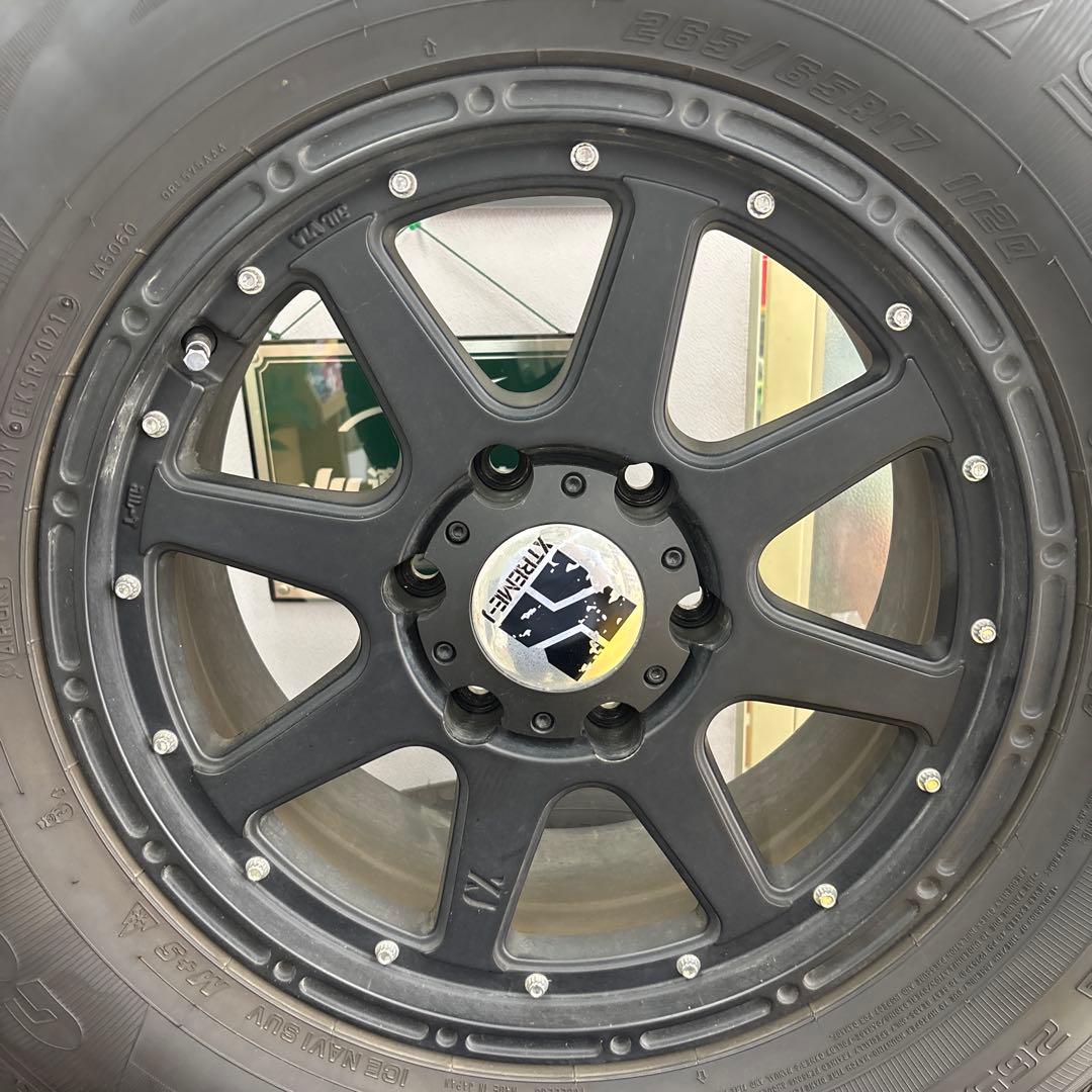 グッドイヤーICENAVI 265/65R17タイヤ・ホイルセット大阪引取りのみ