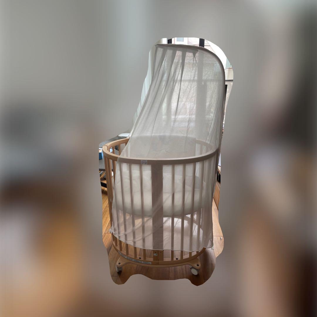 ストッケ スリーピー ミニ + ベッドエクステンションセット+マットレスセット