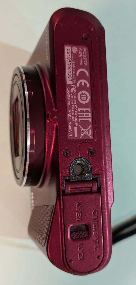 【値下げ】Canon SX720 HS 赤 40倍ズーム コンデジ
