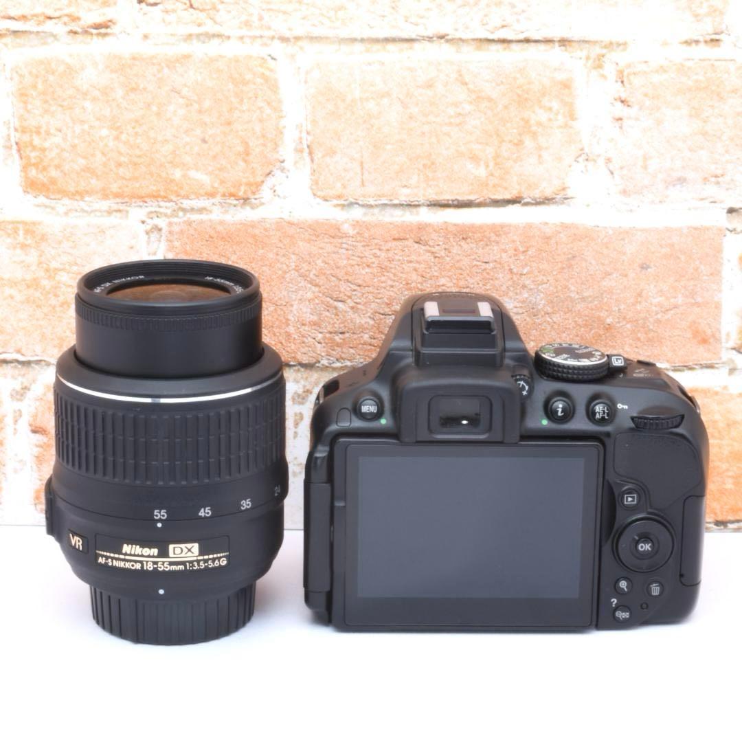 デジタル一眼レフ入門✨ニコン D5300✨手ぶれ補正✨Wi-Fi機能つき