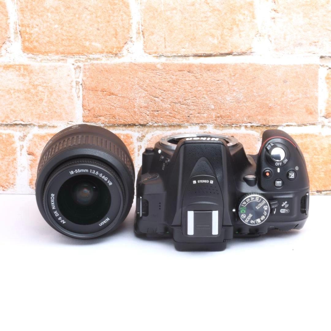デジタル一眼レフ入門✨ニコン D5300✨手ぶれ補正✨Wi-Fi機能つき