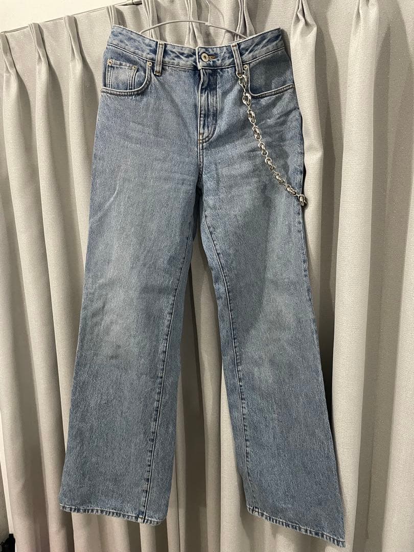 LOEWE ロエベ デニム デニムパンツ チェーン ジーンズ
