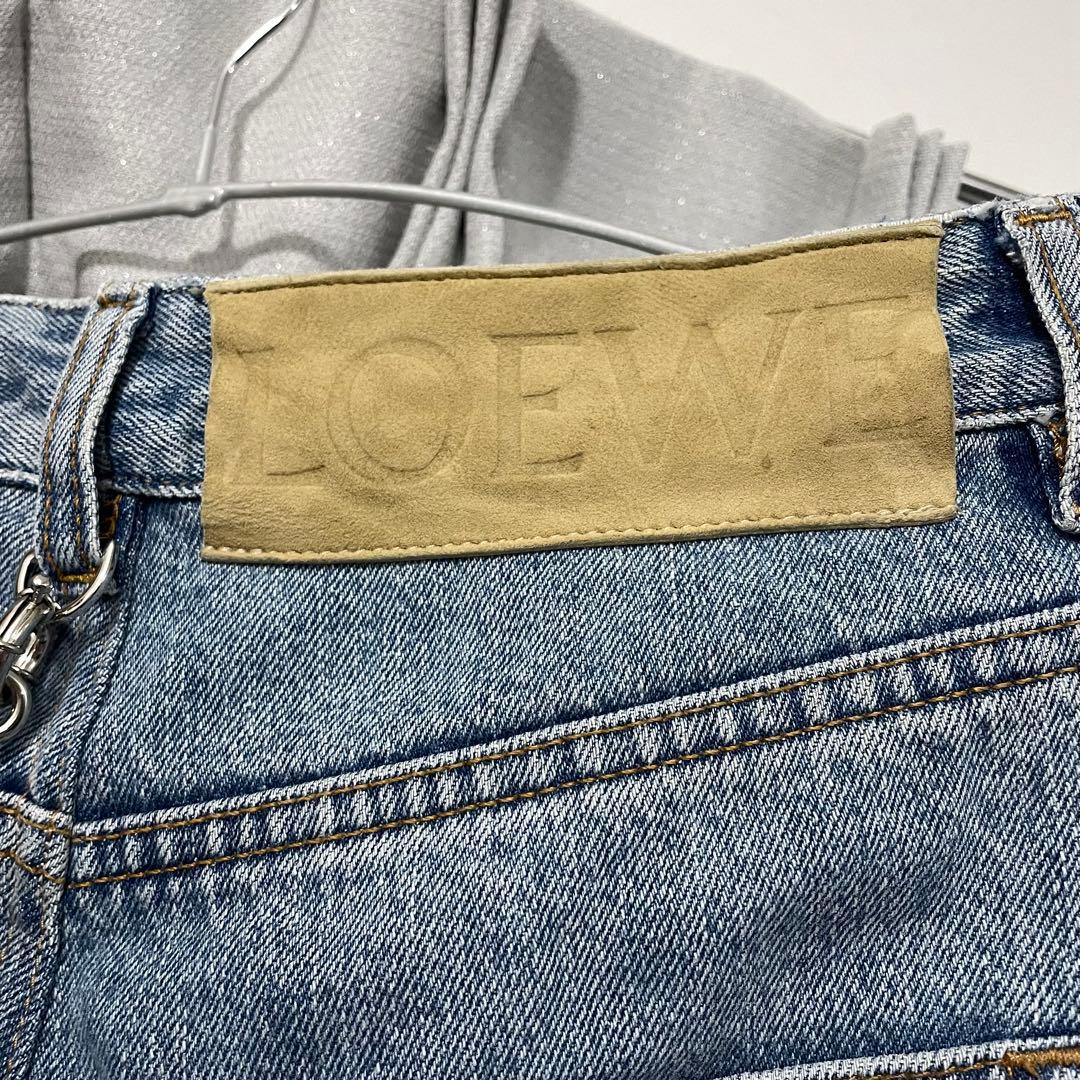 LOEWE ロエベ デニム デニムパンツ チェーン ジーンズ
