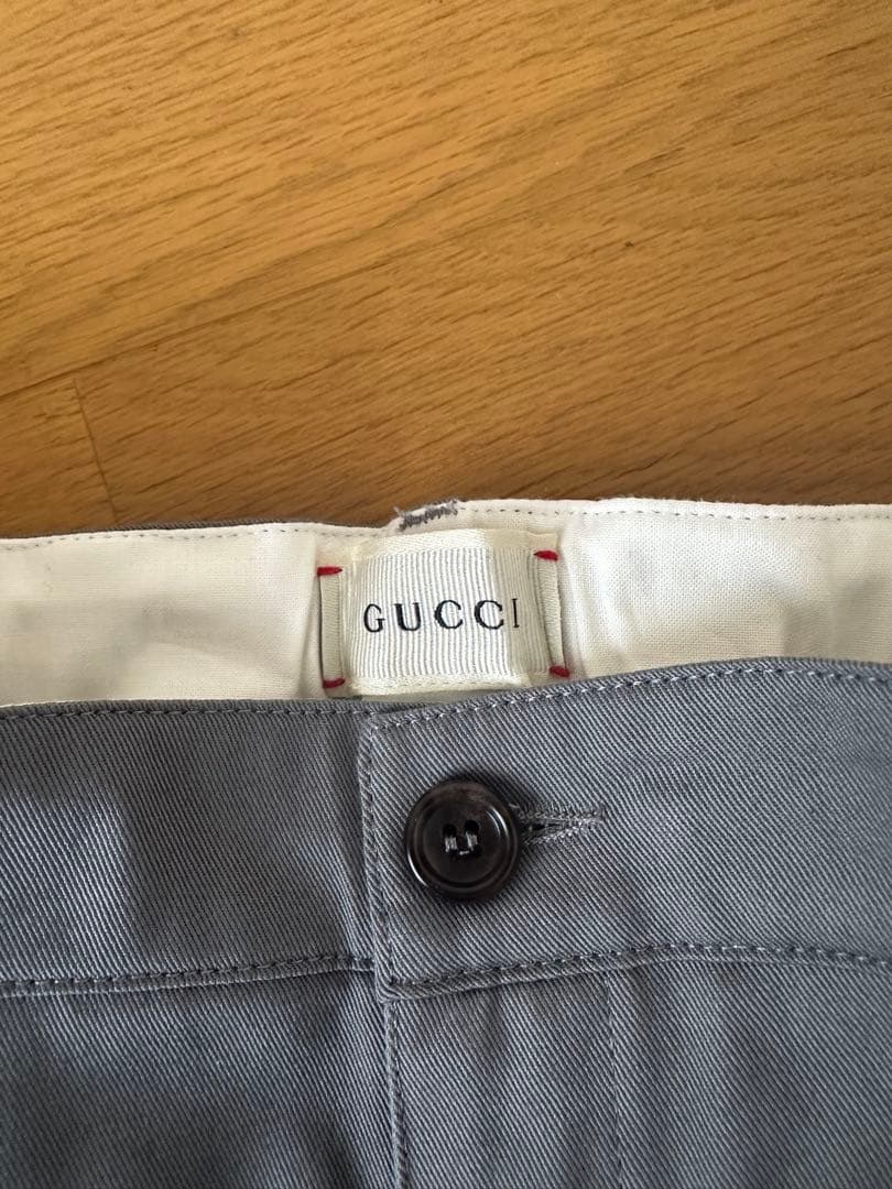 グッチ　GUCCI ライトブルー パンツ 150