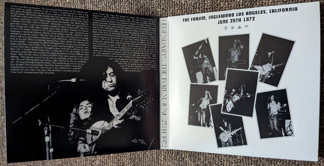 レッド・ツェッペリン:バーン・ライク・ア・キャンドル✳️7CD＆Tシャツ