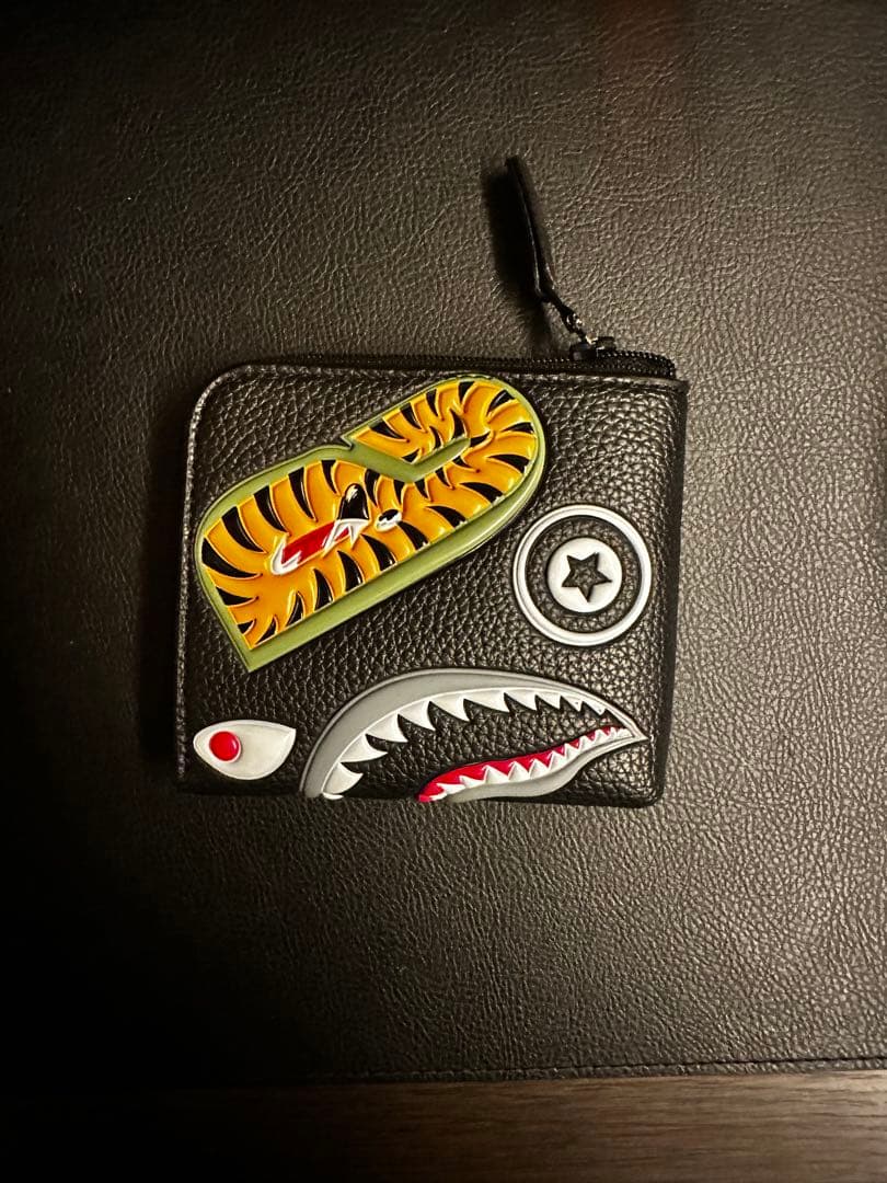 BAPE 財布 SHARK MINI WALLET メンズ WGM