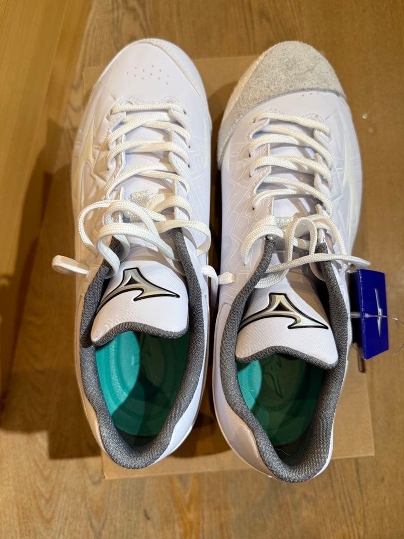 Mizuno ミズノ　野球　スパイク ホワイト　金具（刃）