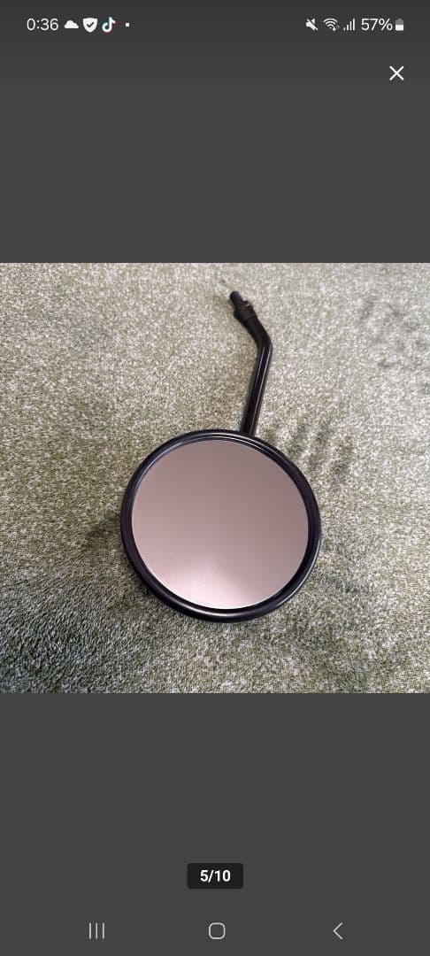 リード工業　ミラー　旧車バイク　Z1 Z2