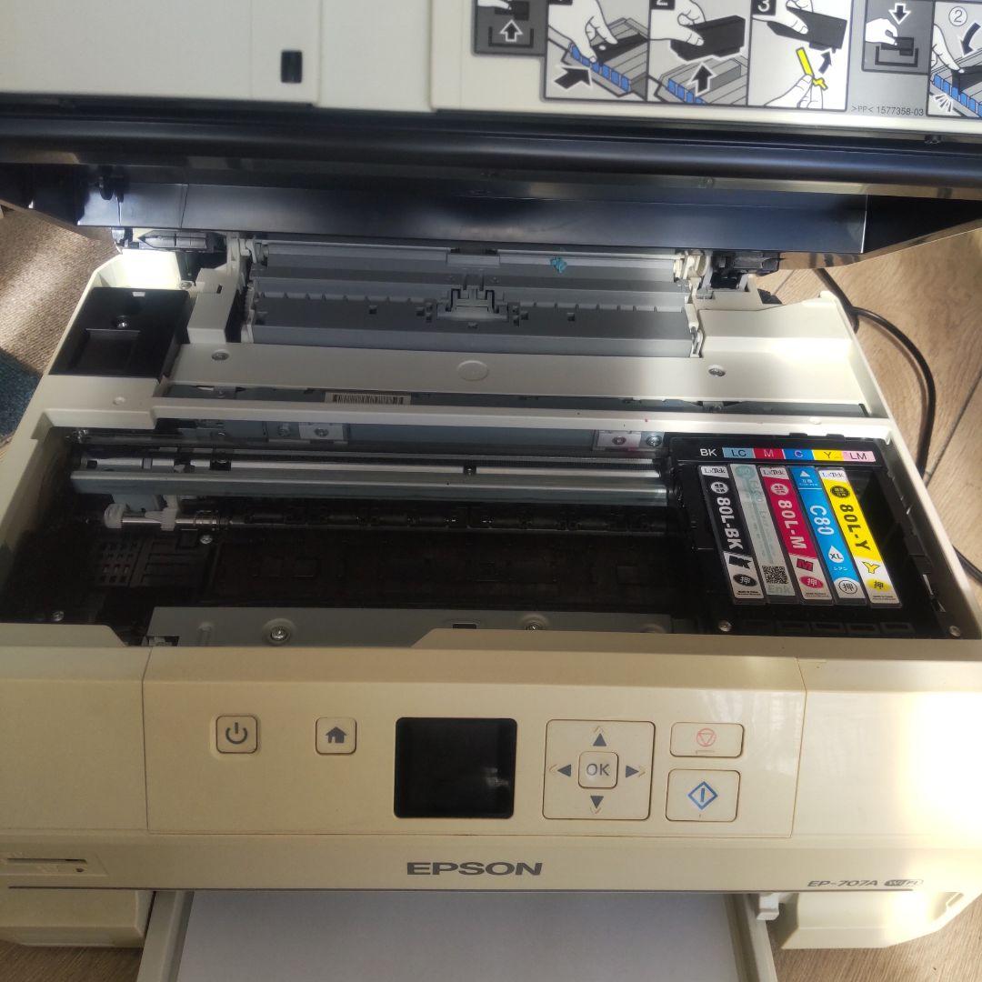 EPSON EP-707A Wi-Fi インクジェットプリンター