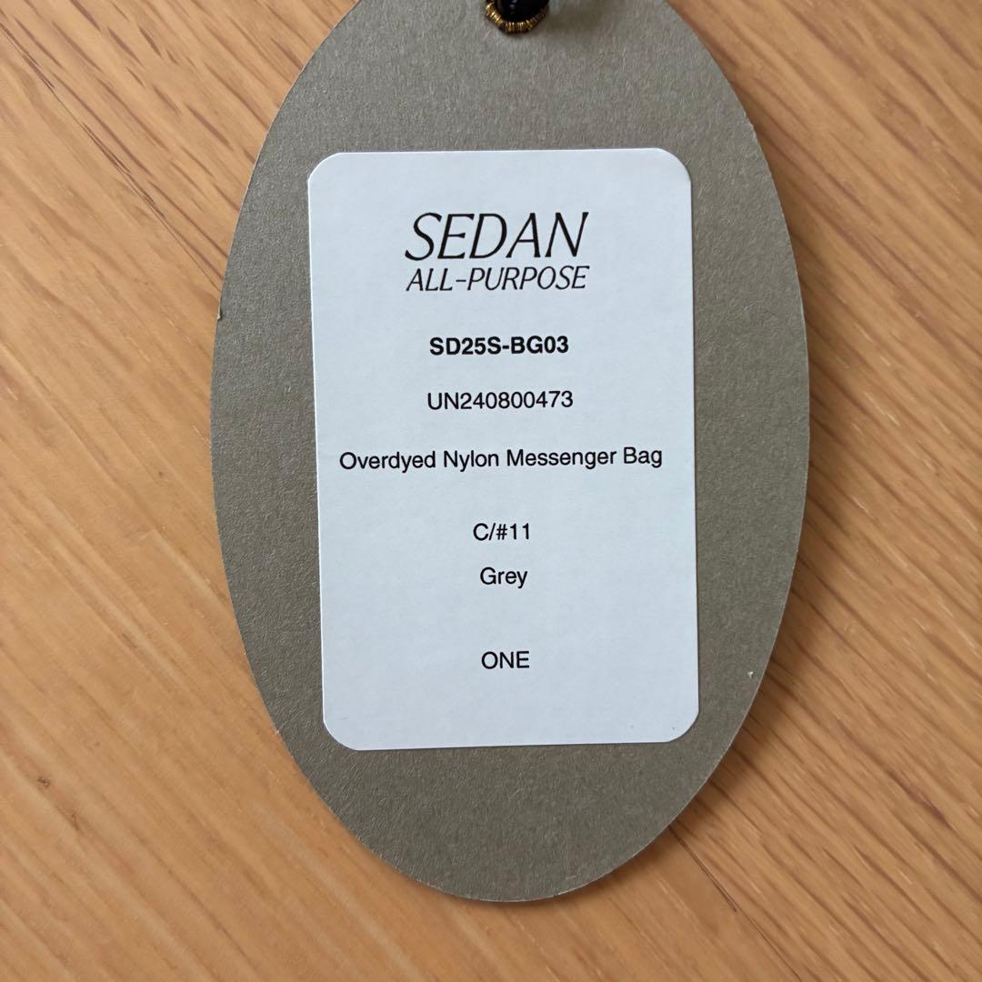 未使用　SEDAN ALL-PURPOSE メッセンジャーバッグ