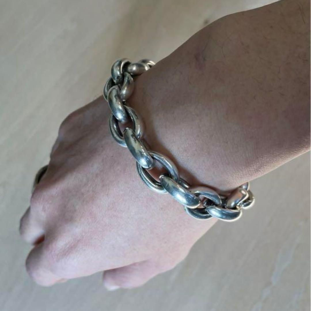 ノーブランド アクロバット デタッチャブル シルバー925 ブレスレット