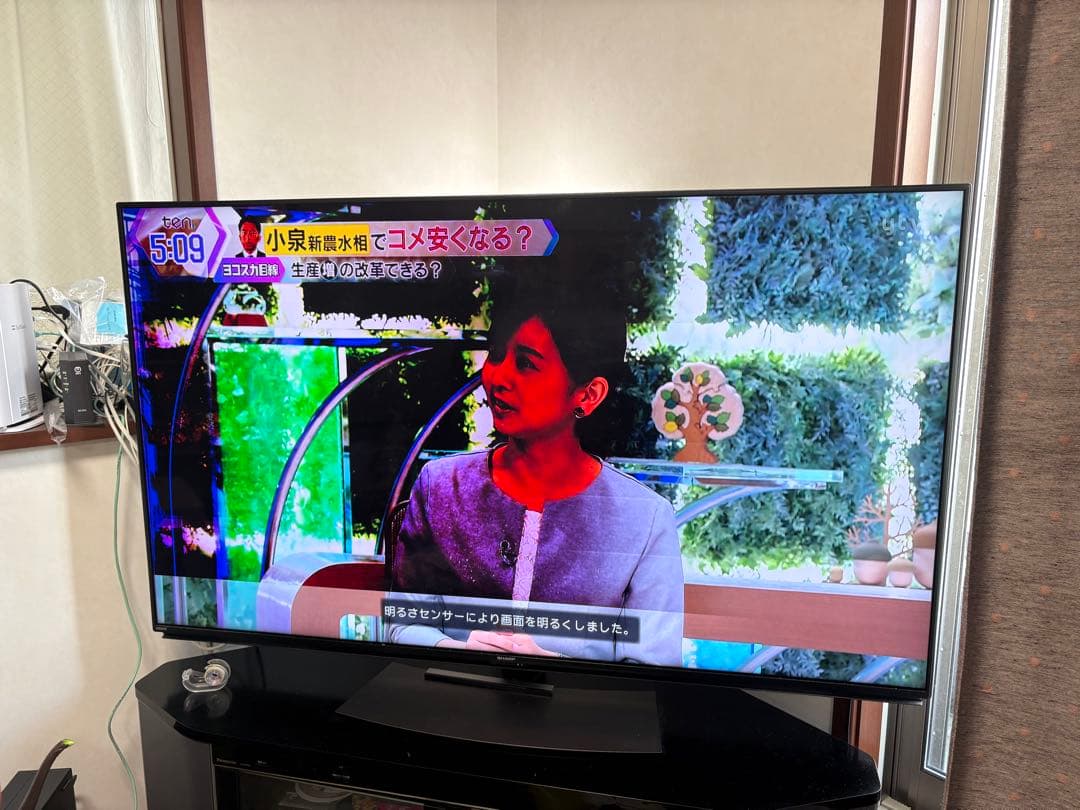 シャープ AQUOS 4T-C60CN1 基盤、内臓スピーカーセット