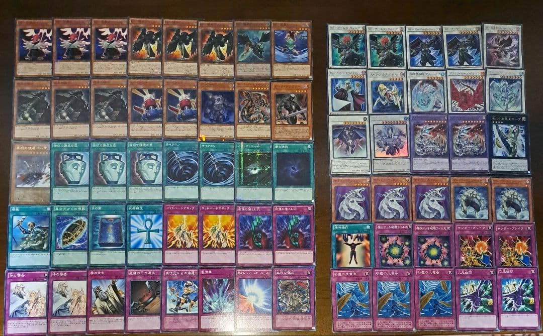 遊戯王1103デッキ　墓地BF　暗黒界　新品黒スリーブ付　2デッキまとめ買い