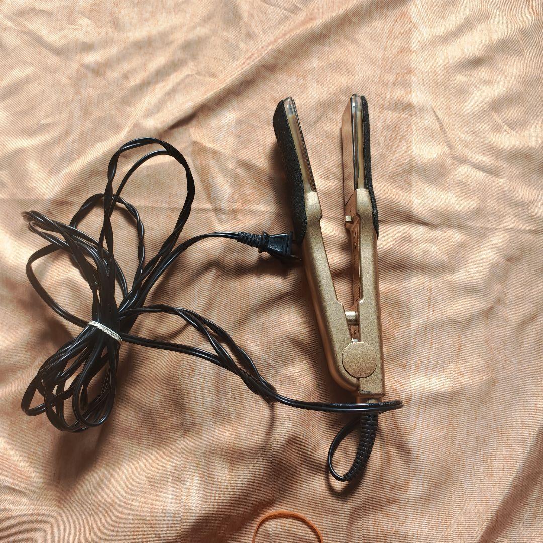 HAIR OPE ストレートヘアアイロン ゴールド