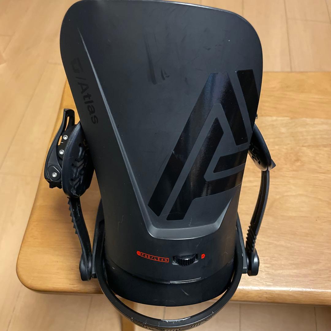 23-24 Union Atlas スノーボードビンディング ブラック Mサイズ