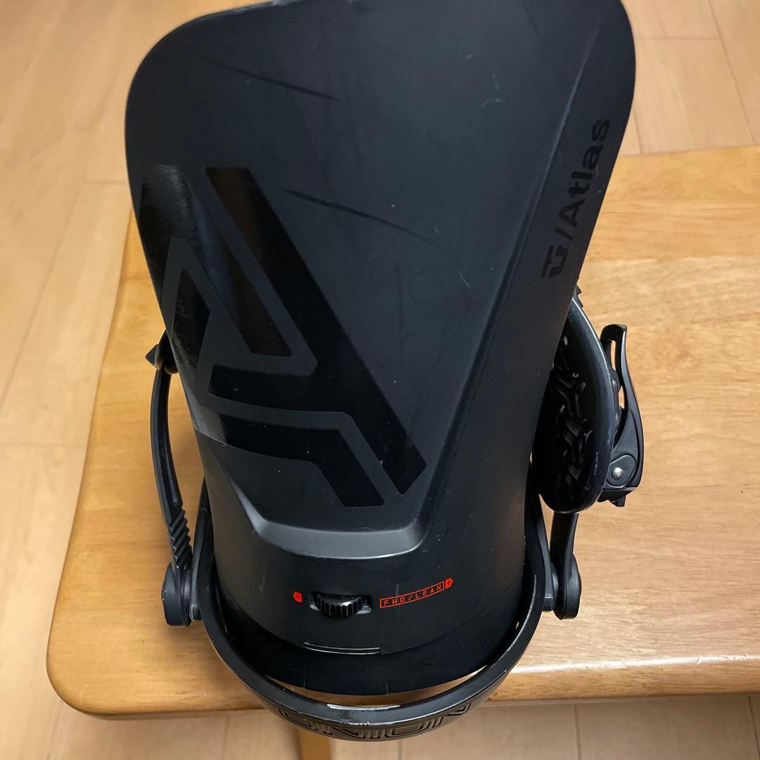 23-24 Union Atlas スノーボードビンディング ブラック Mサイズ